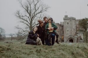 Family shot Powderham for Historic Houses