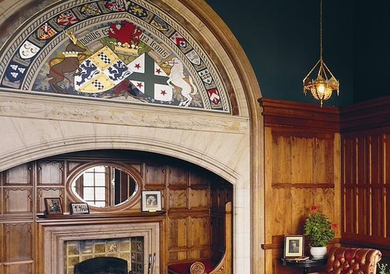 Mount Stuart fireplace