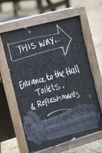 Sandwich board portrait orientation Middleton