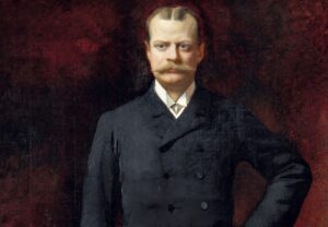 Portrait of William Astor at Hever Castle in Kent