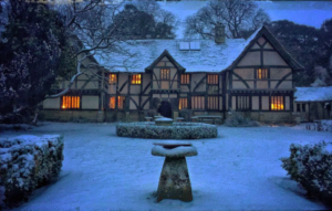 Talboys in winter snow