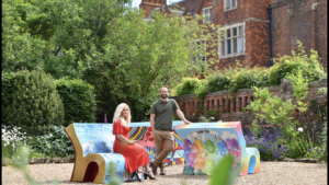 Hodsock Priory art chairs 5